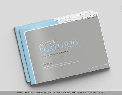 26 Pages Multipurpose Corporate Portfolio