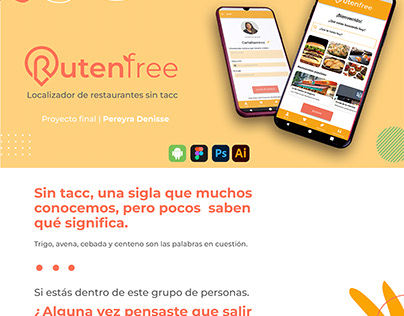 RutenFree App Localizador de restaurantes sin tacc