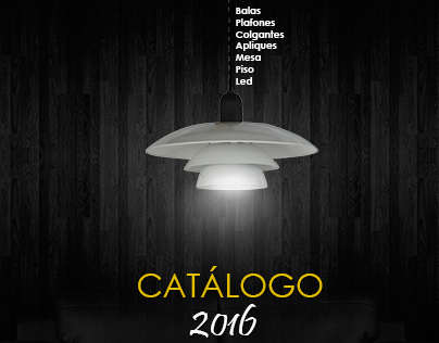 Diseño de Catalogo 2016-Lámparas Ilumeco