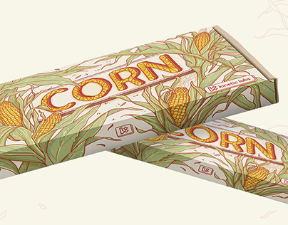Packaging for a Corn keycap set