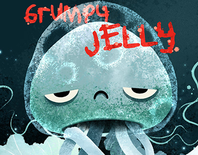 Grumpy Jelly l Cover & Characters