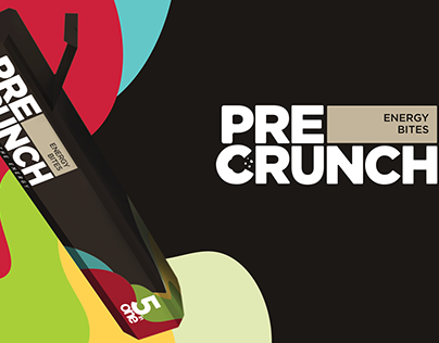 PRE-Crunch Energy bar Branding and packaging