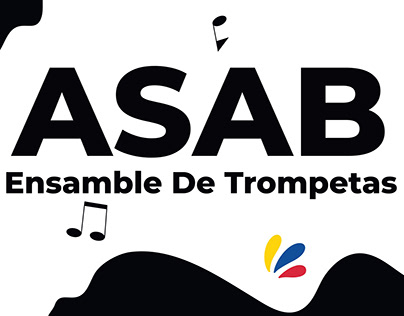 Creación identidad visual de Ensamble de trompetas ASAB