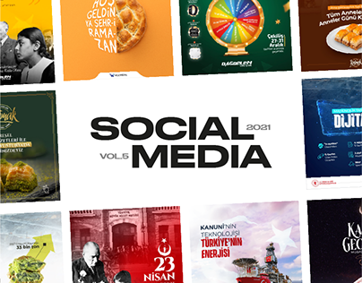Brands Social Media Works 2021 (Big Collection 5)