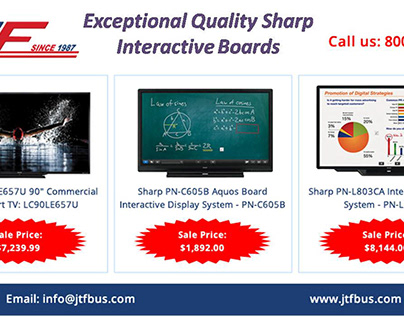 Exceptional Quality Sharp Interactive Boards
