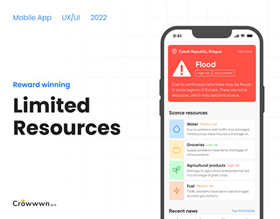 Limited Resources. Mobile App