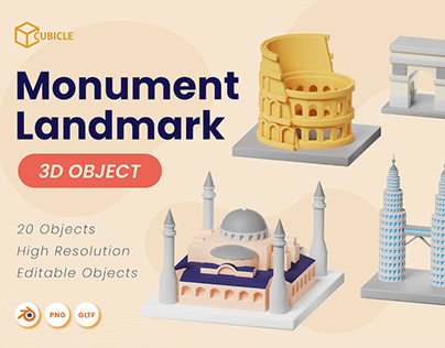 Monument Landmark 3D