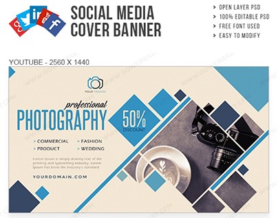 Social Media Cover Banner - Photography