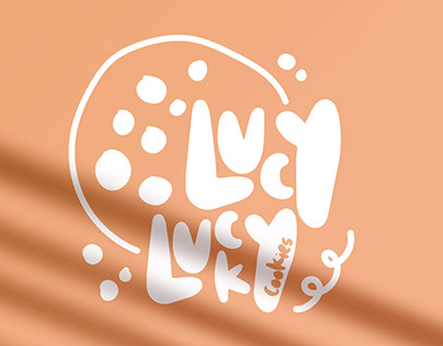 LucyLucky Cookie Logo & Cookie Pouch Design
