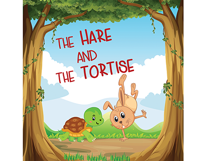 The hare and the Tortoise - Story Illustrations