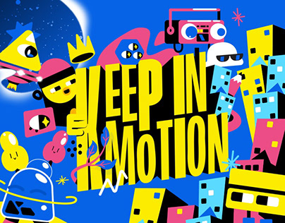 Keep In Motion | Logo & Character Animation