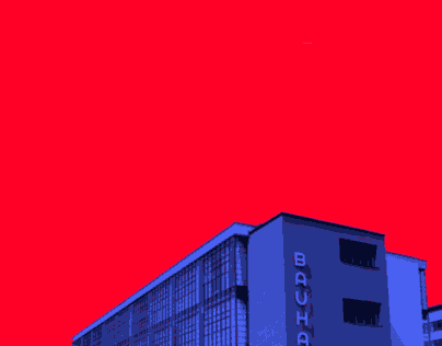 Bauhaus anniversary poster