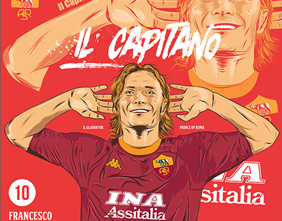Project thumbnail - Francesco Totti "Il Capitano"