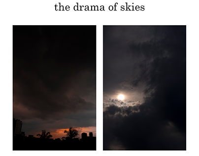 the drama of skies