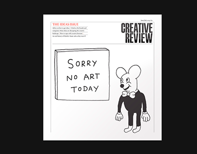 Creative Review — Online magazine redesign