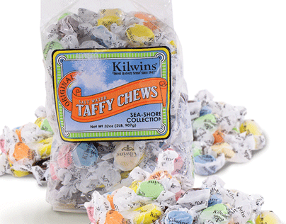 Kilwins Taffy Chews Packaging & Promotion