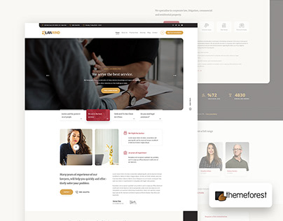 Lawmind | Themeforest Lawfirm Template