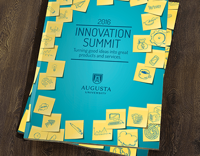 Innovation Summit Program Cover Design
