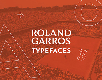 Roland Garros ▸ Custom typefaces