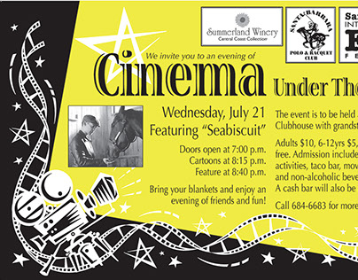 Cinema Under The Stars Poster
