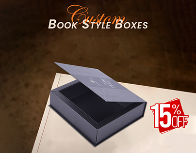 Custm Book Style Boxes