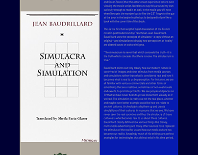 Book Review: Simulacra and Simulation by Baudrillard