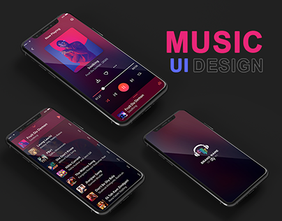 Music Player App UI Design | Music App | UIUX Design