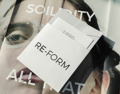 RE-FORM brochure design