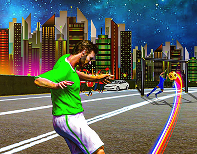 Street Soccer Penalty Kick 3D