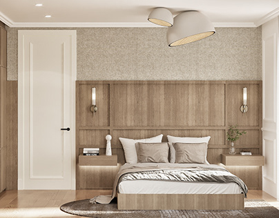 Master bedroom design, Belgrade