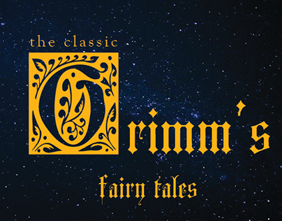 Grimm's Fairy tales (Book cover design)