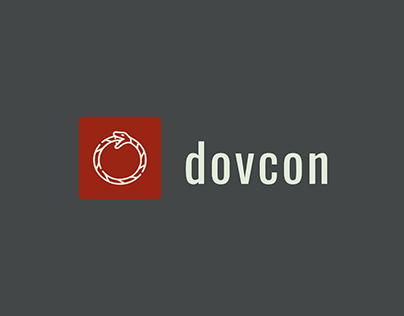 Branding visual identity fo Dovcon 2023