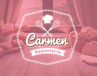 Logo Design- Repostería Carmen