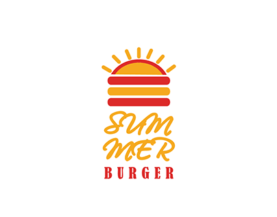 Summer Burger Branding and Social Media Posts