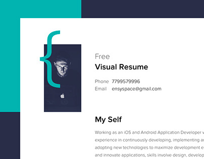Free Visual Resume