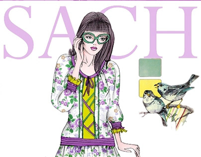 Picnic - Beautiful Summer fashion illustrations