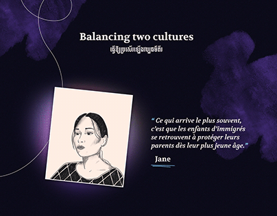 Balancing two cultures