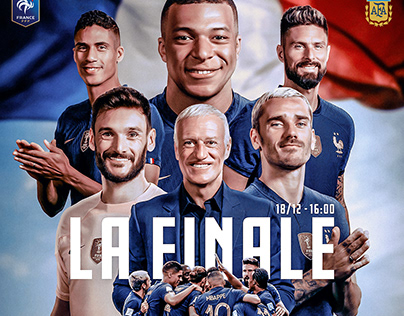 FIFA WORLD CUP 2022 - Équipe de France Matchday Designs
