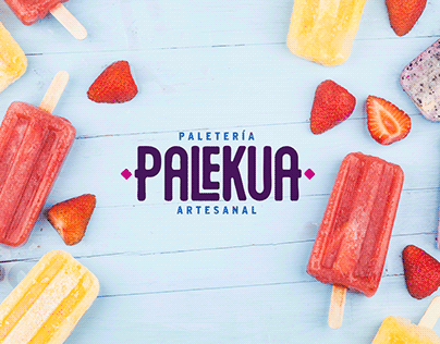 PALEKUA Paletería Artesanal - Branding