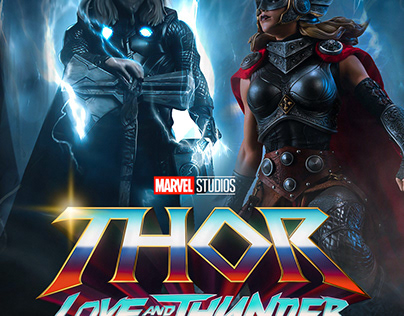 Thor love and thunder poster
