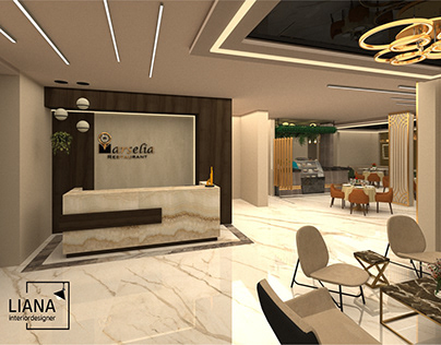 Marselia Restaurant Interior Design.