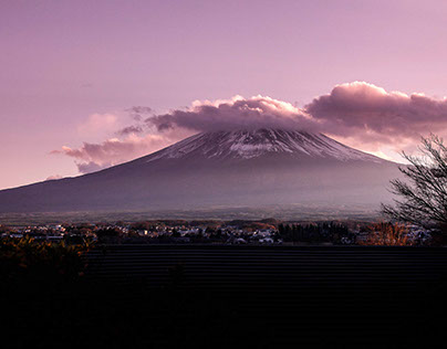 Transition into Winter at Mt Fuji
