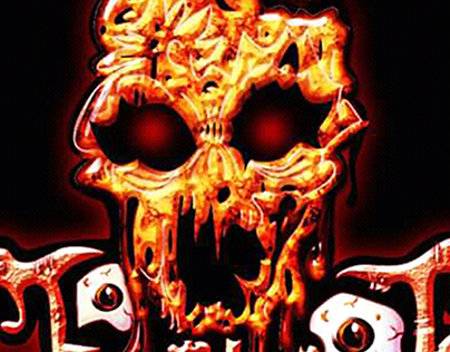 Logo Evilive skull death