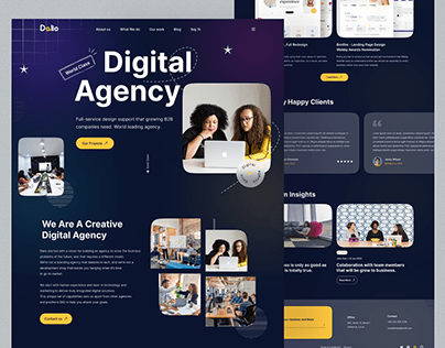 Website design for Marketing Agency