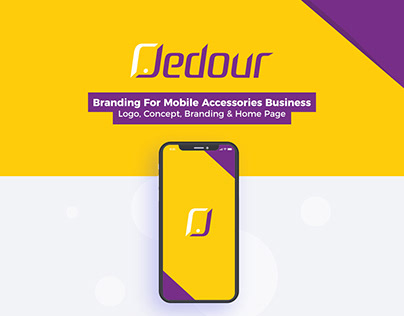 Jedour, Logo Design, Branding and Home page design
