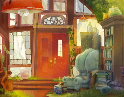 Background painting