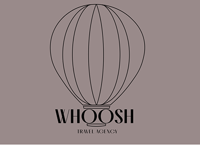 Whoosh Travel Agency - logo challenge day 2