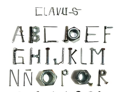 Cartel tipográfico: Clavus