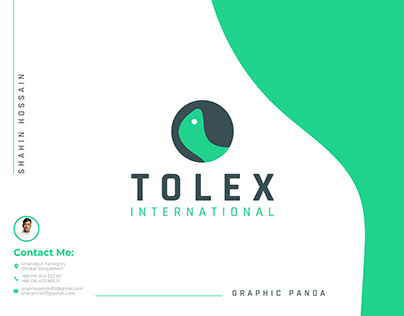 Tolex international logo branding design