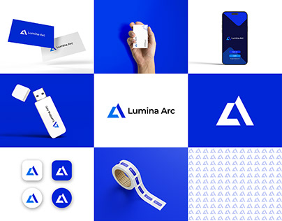 Tech Logo Design | Lumina Arc